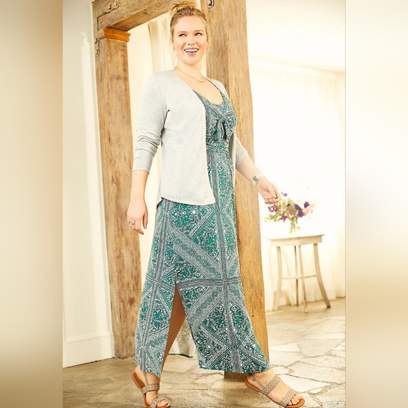 maurices paisley maxi dress - Picture 1 of 10